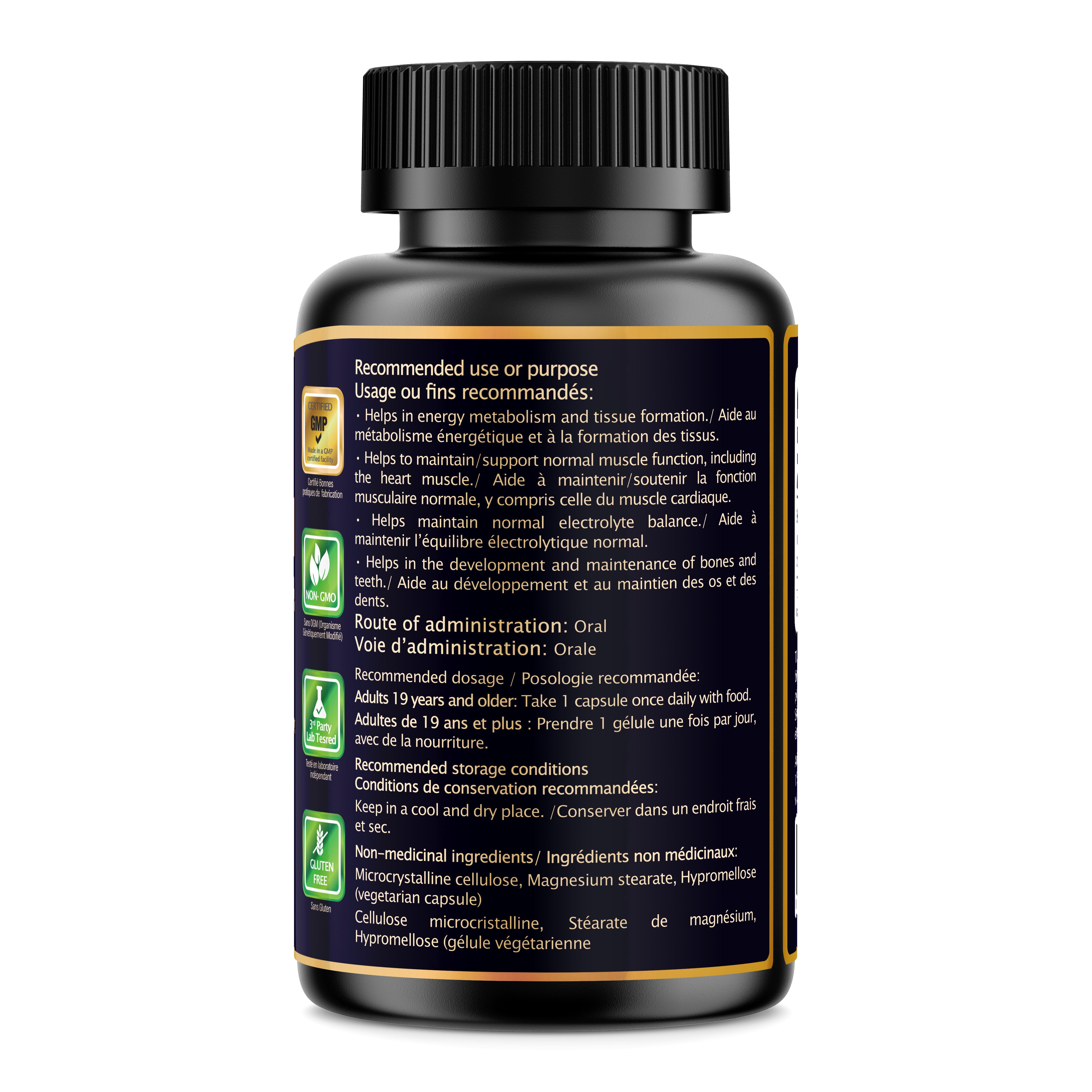 Biawell Magnesium Bisglycinate 200 – 90 Vegetarian Capsules